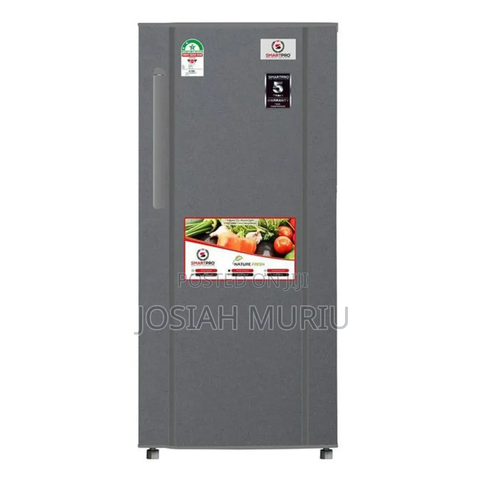 Smart Pro SFR-190s-I Single Door Refrigerator, 150l - Silver