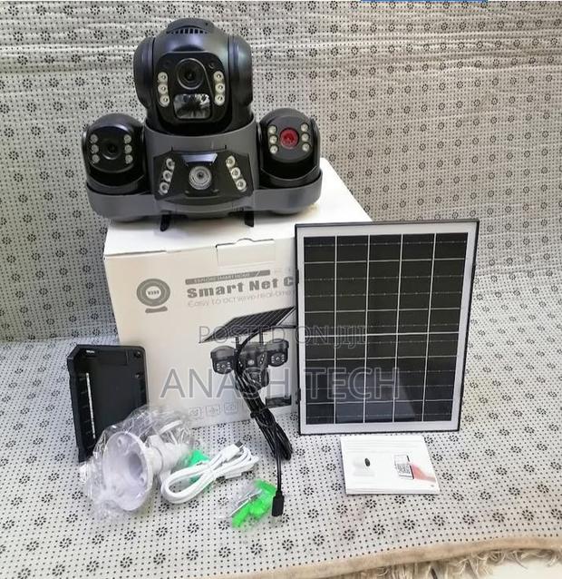 Three High-Performance Lenses, Vts029, Solar-Powered CCTV Cam - main view