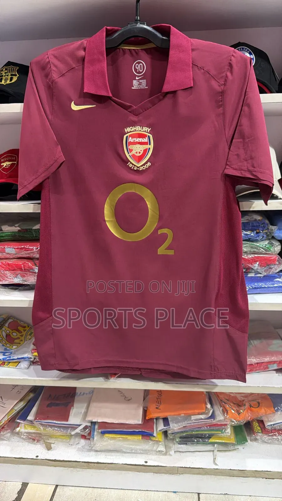 Arsenal Highbury Vintage Jersey 1913 - 2006