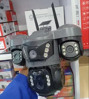 Quality Smart Triple Lens Solar 4g Enabled Security Camera