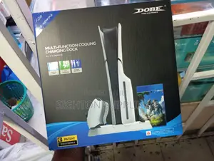 Multi-Function Charging Stand With Cooling Fan for Ps5