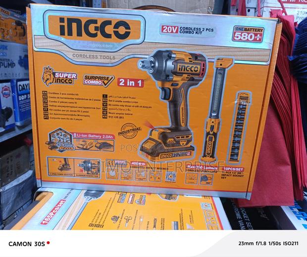 Ingco Cordless Impact Wrench 20v