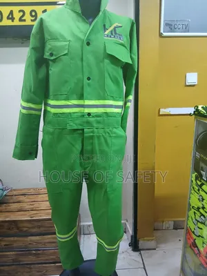 Poly Cotton Safaricom Green Light Overall