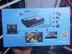 Multi Camera Multi Media Control Video Switcher