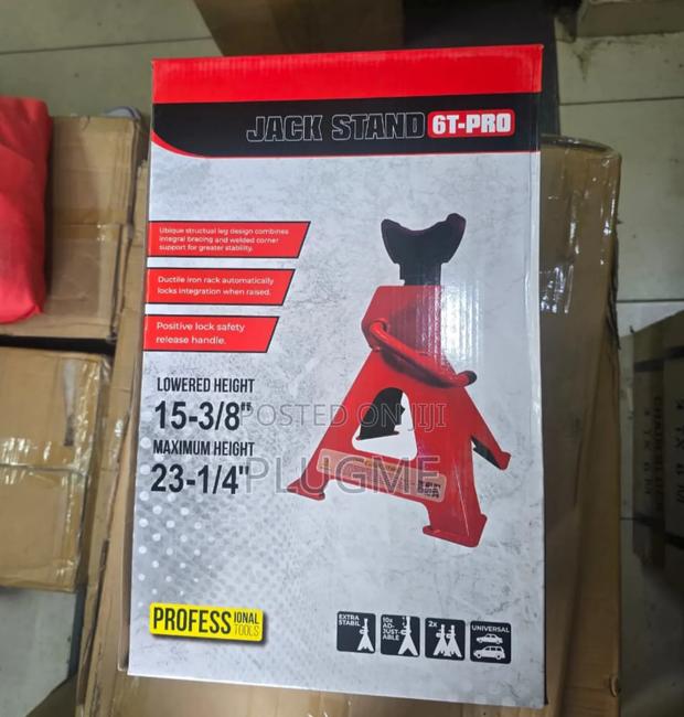 Heavy Duty 6 Ton Floor Jack Stand - thumbnail 3