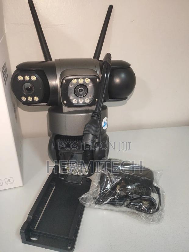 Triple Lens 4g Electric Model PTZ Camera - thumbnail 2