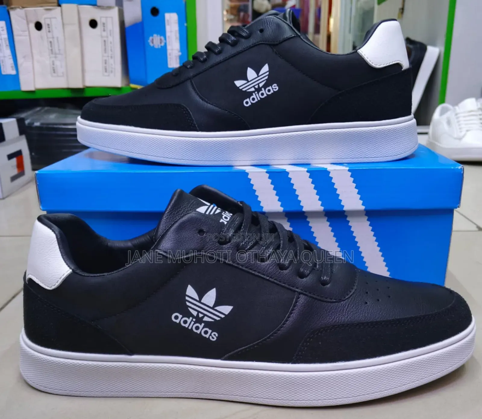 *Adidas Leather Casual