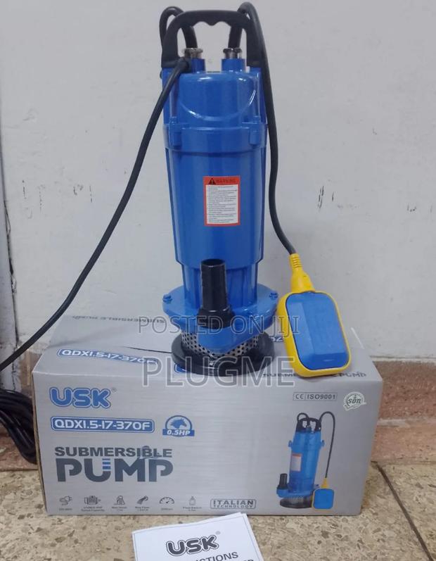 0.5 Hp U.S.K Submersible Water Pump Italian Technology