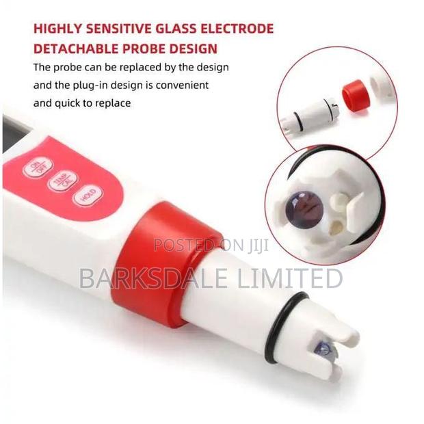 4 In 1 Digital Ph Meter Tds Ec Temperature Water Tester Wine Aquariums - thumbnail 3