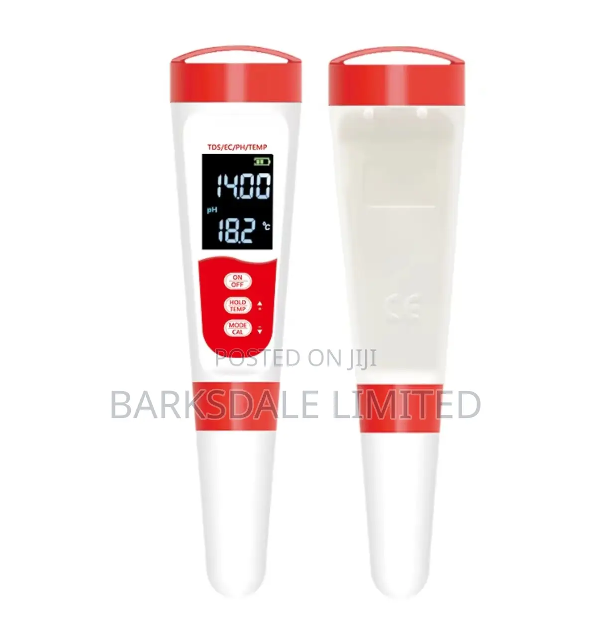 4 In 1 Digital Ph Meter Tds Ec Temperature Water Tester Wine Aquariums