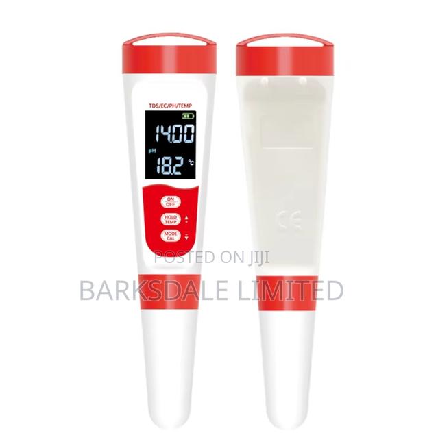 4 In 1 Digital Ph Meter Tds Ec Temperature Water Tester Wine Aquariums - thumbnail 7
