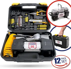 Air Pump and Tire Repair Kit