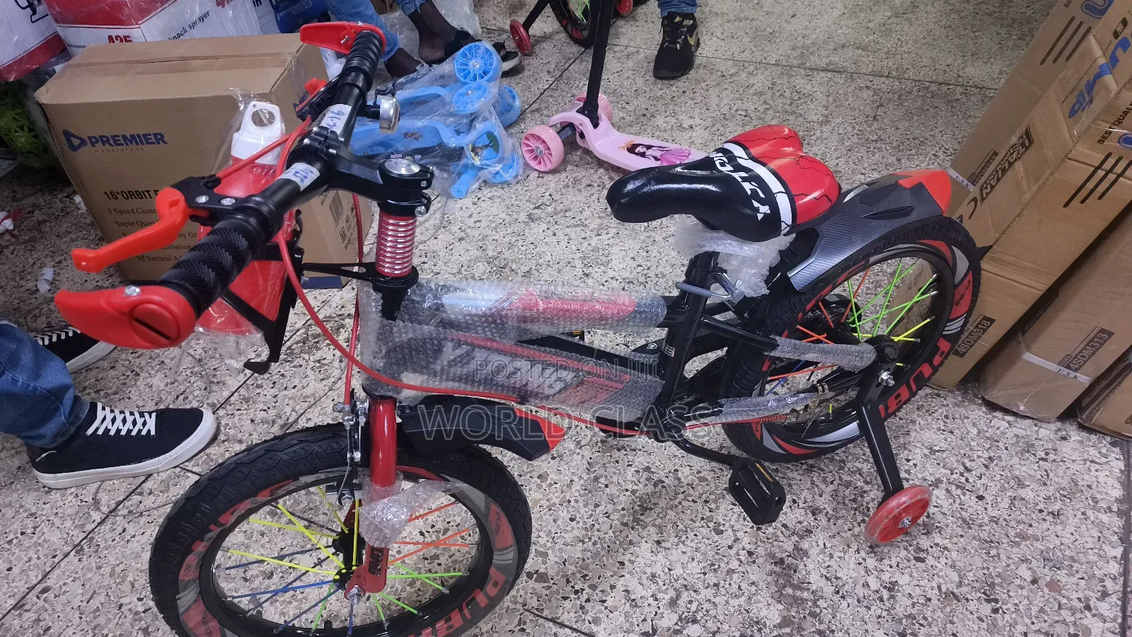 Quality Size 12 Unisex Kids Bicycle
