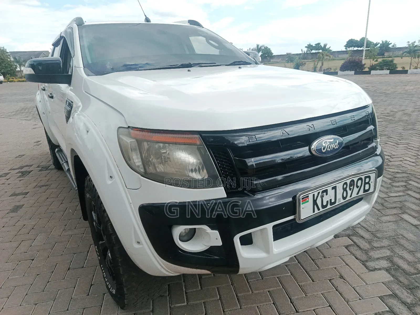 Ford Ranger Wildtrak 2012 White