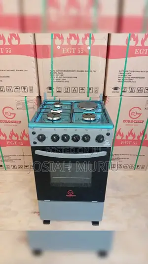3 Gas Burner+1 Electric Plate Eurochef Cooker