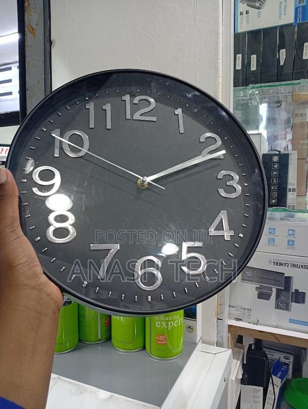 Hidden Spy Camera Wall Clock 1080p Hd With Mem Slot