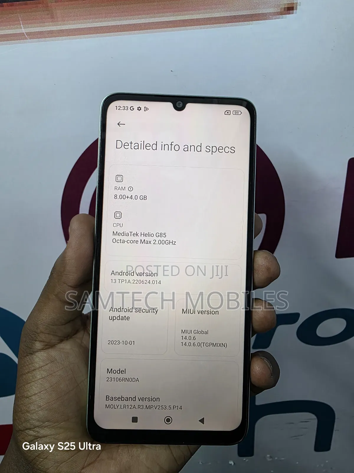 Xiaomi Redmi 13C 256 GB Silver