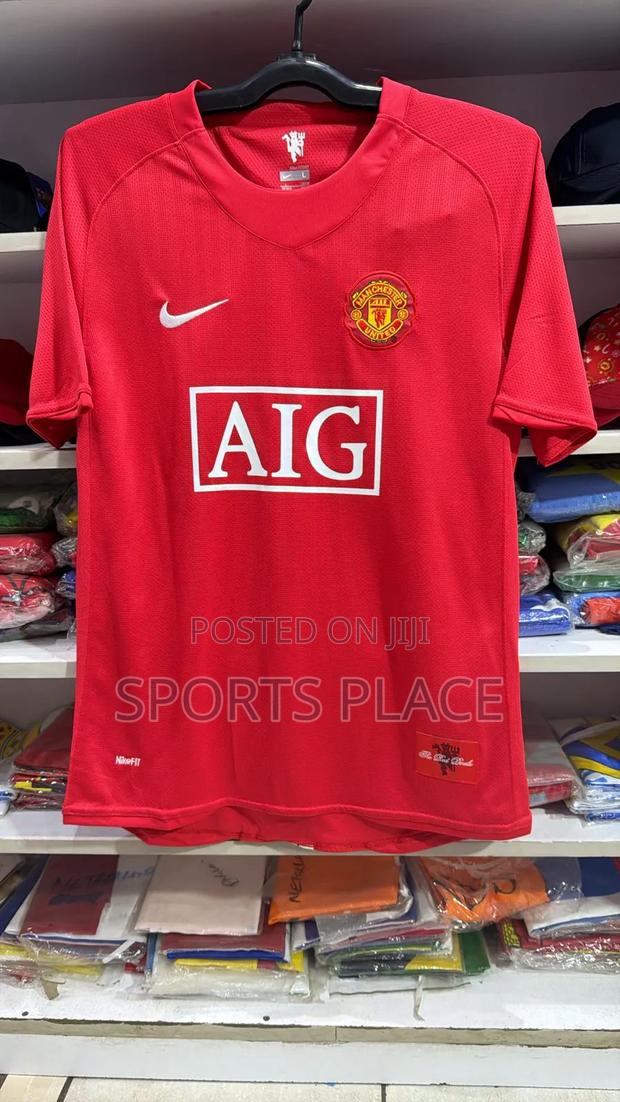 Manchester United Old School Retro Jersey 07/08