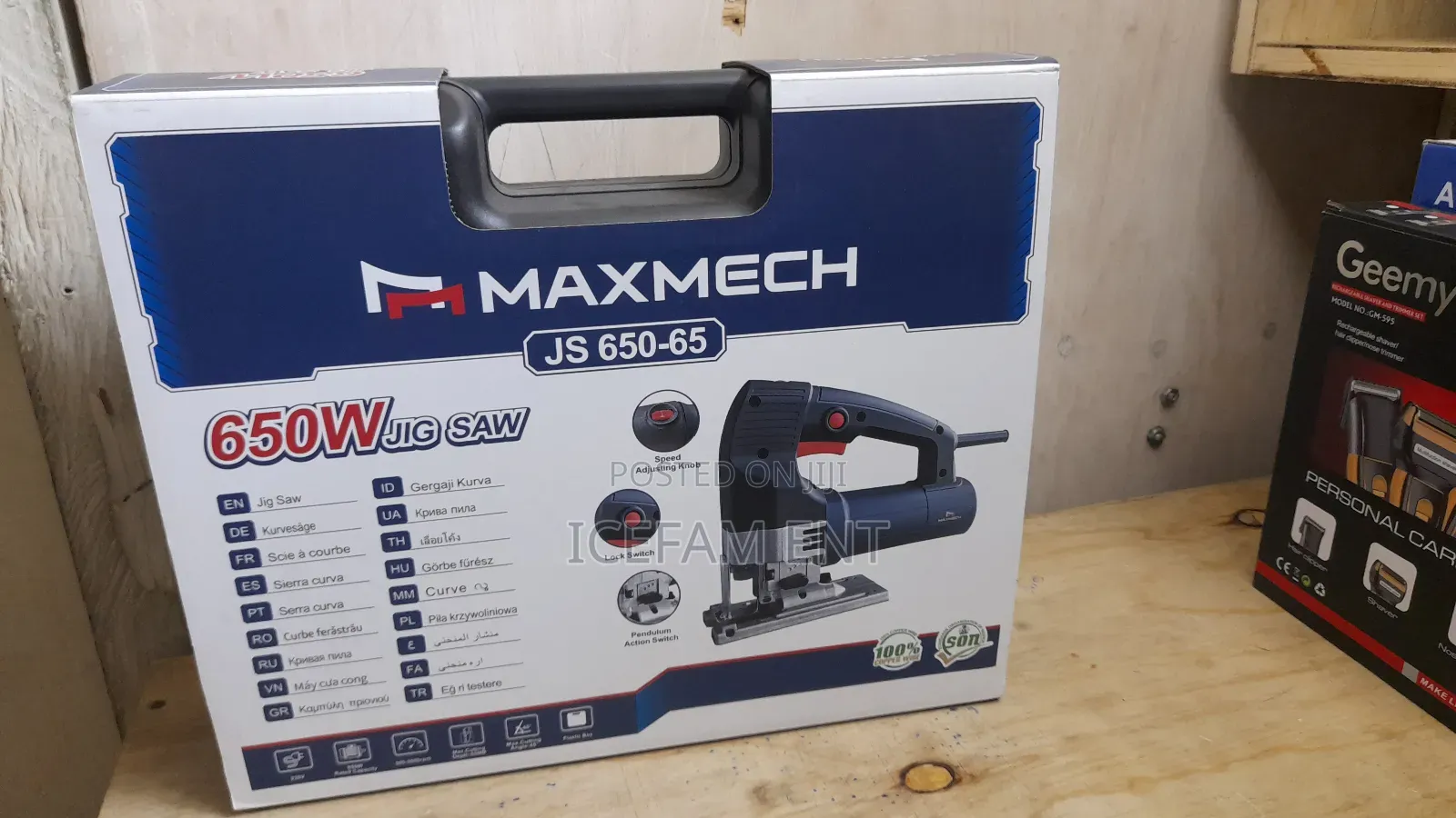 Maxmech Electric Jigsaw/650w Jigsaw Machine