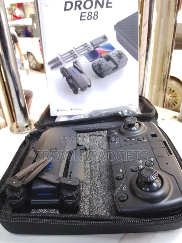 E88 Mini Foldable Quadcopter Drone for Beginners - main view