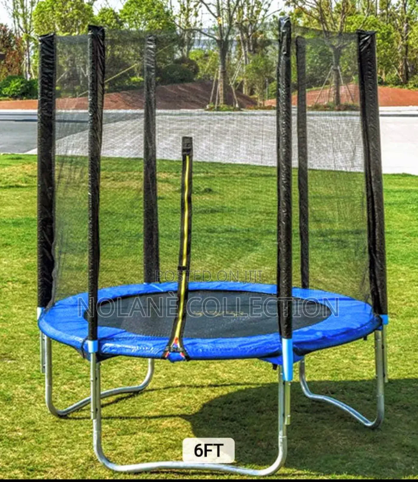 6 Ft Trampoline With Safety Enclosure Net
