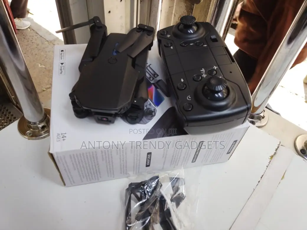 Portable E88 Foldable Drone With Stable Hovering