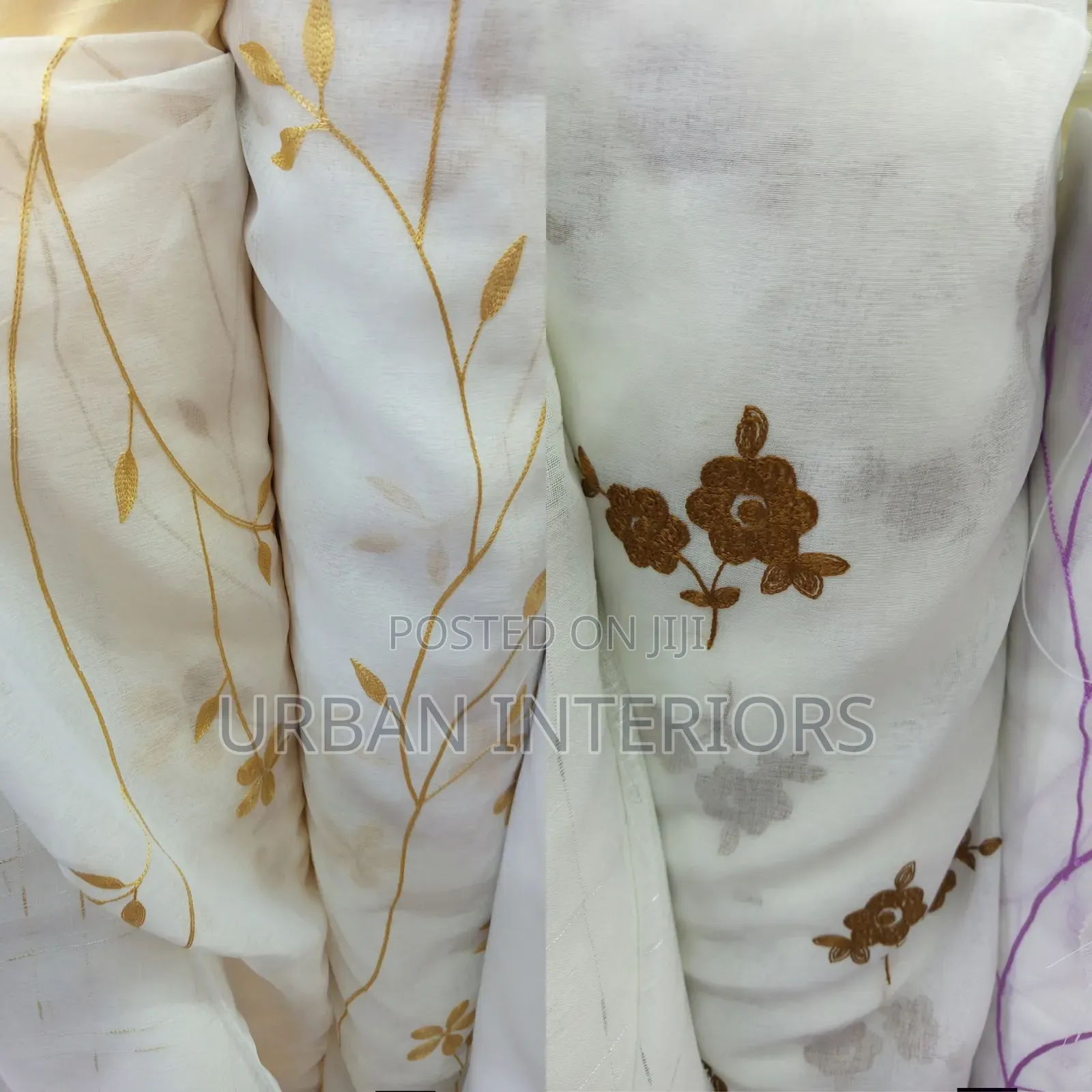 White and Brown Sheers White and Brown Sheers