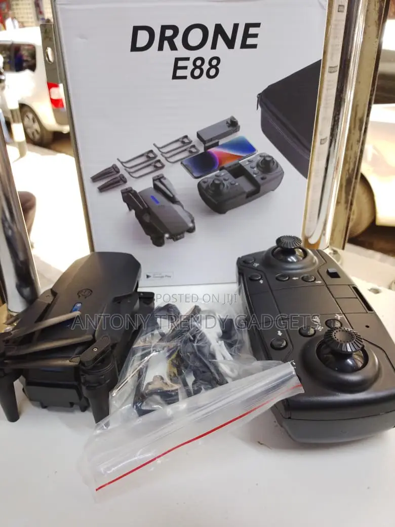E88 Wifi Fpv Foldable Drone For Aerial Photography