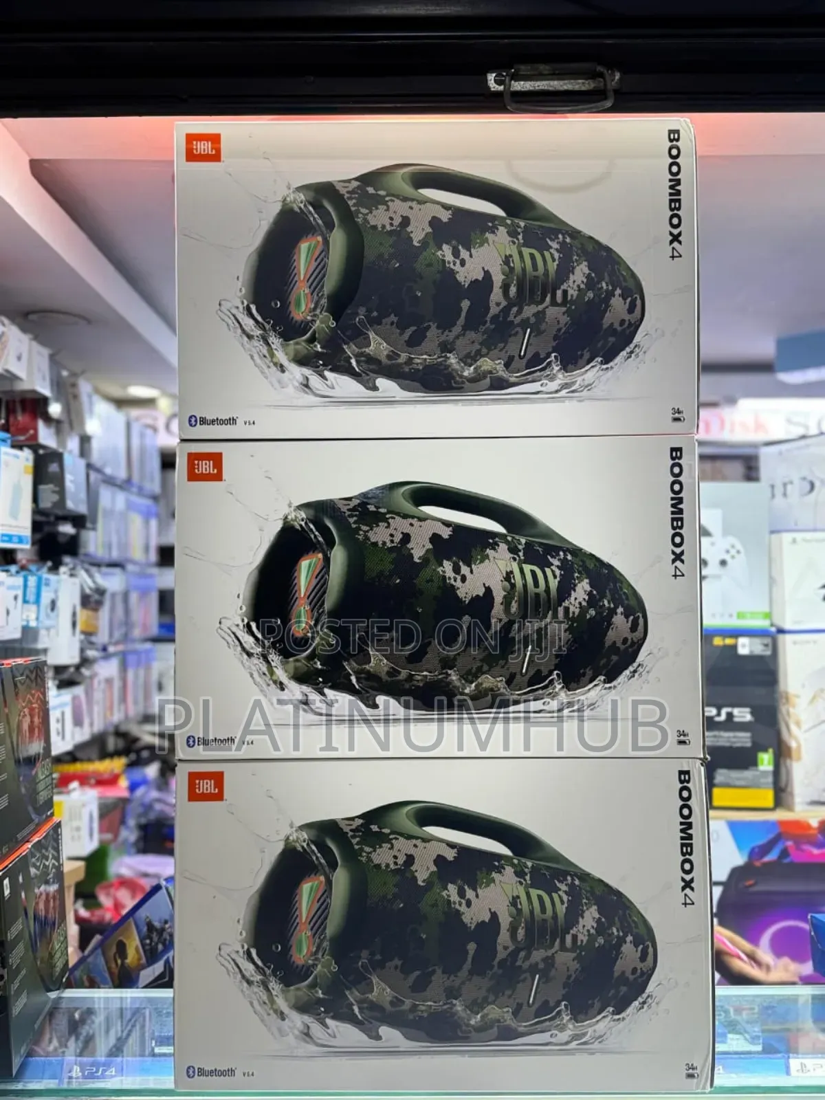 Boombox 4 Camouflage Colours