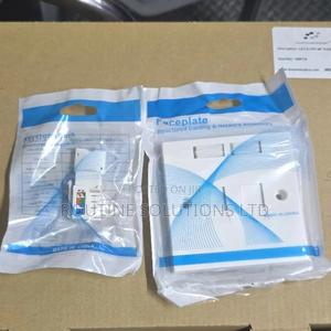 Apkr Single Face Plate and Module Cat6 (Keystone) - thumbnail 2