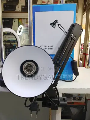 Adjustable Swing Arm Desk Lamp E27 Study Light