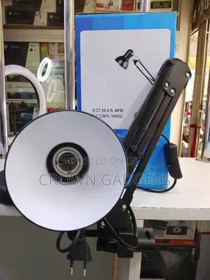 Adjustable Swing Arm Desk Lamp E27 Study Light