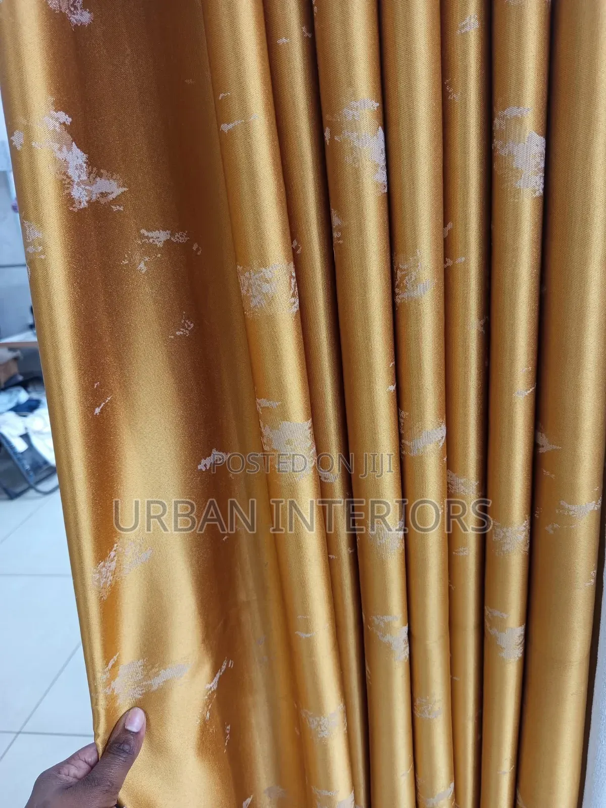 Bright Gold Curtains Bright Gold Curtains Per Meter