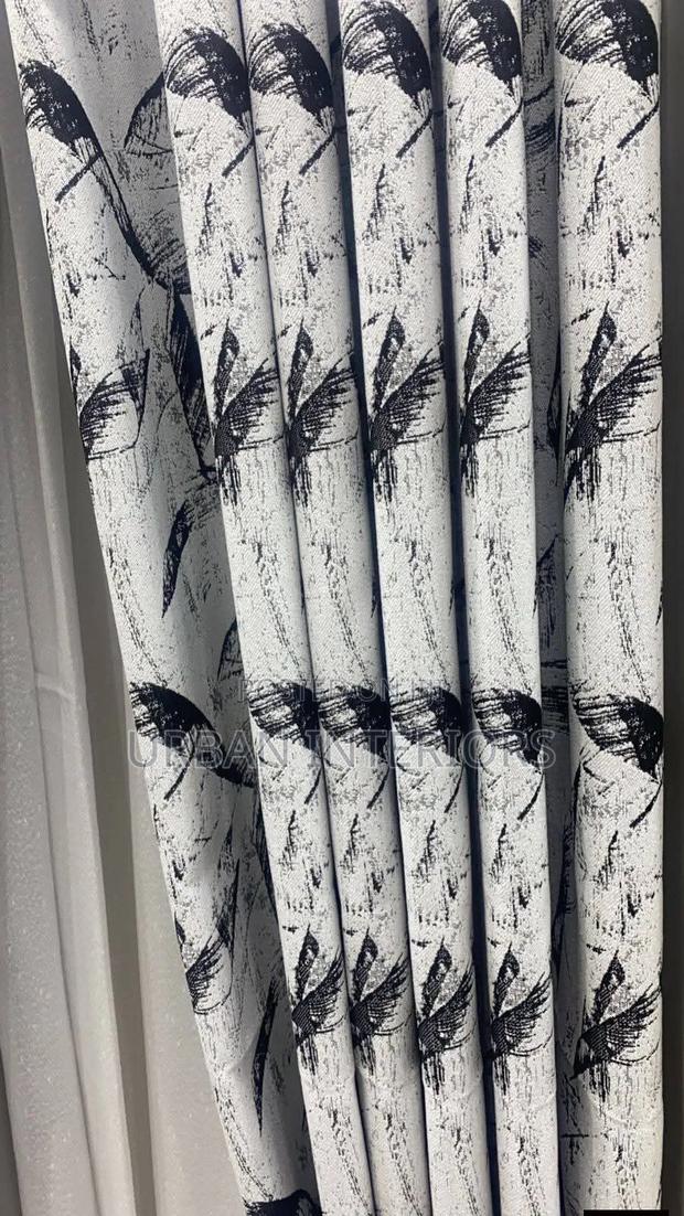Black White Heavy Curtains Black and White Heavy Curtains