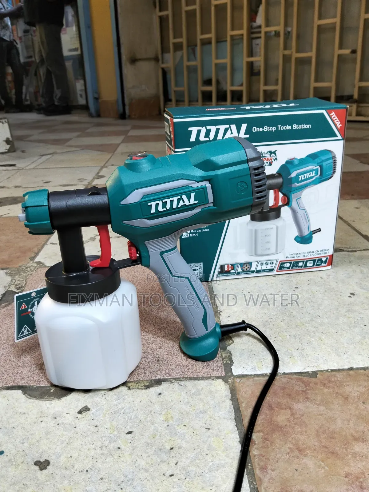 Total Spray Gun 450 Watts Electric Fine Finish
