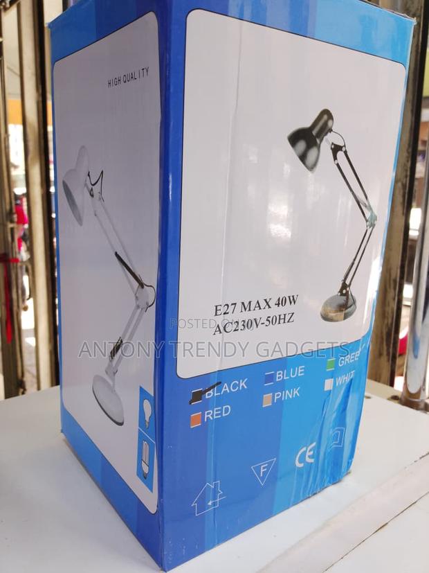 Adjustable Foldable Desk / Study Lamp (Swing Arm, E27) - thumbnail 3