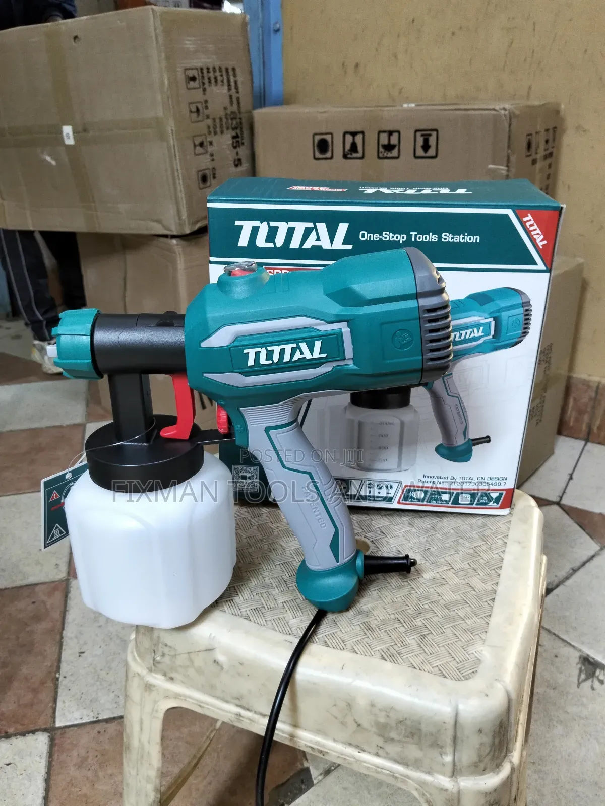 Powerful Fine Finish Total Spray Gun 450watts 1 Year Warranty