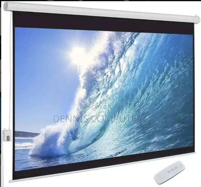 Electric Projector Screen 300 X 300 CMS
