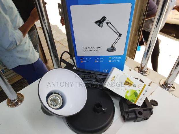 Adjustable Foldable Desk Or Study Lamp, Classic Swing Arm Design - thumbnail 5