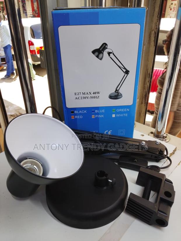 Adjustable Foldable Desk Or Study Lamp, Classic Swing Arm Design - thumbnail 3