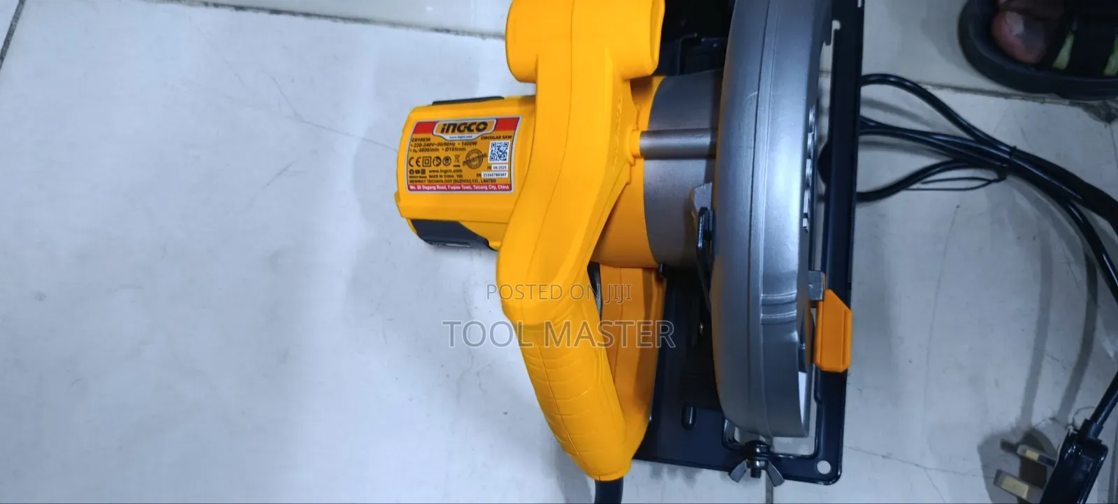 7" Ingco Electric Circular Saw/1400watts Ingco Circular Saw
