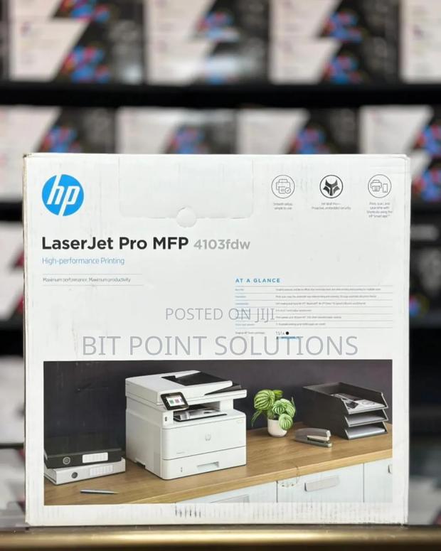 Hp Laserjet Mfp 4103fdw Printer (Prints Upto 42/40ppm)