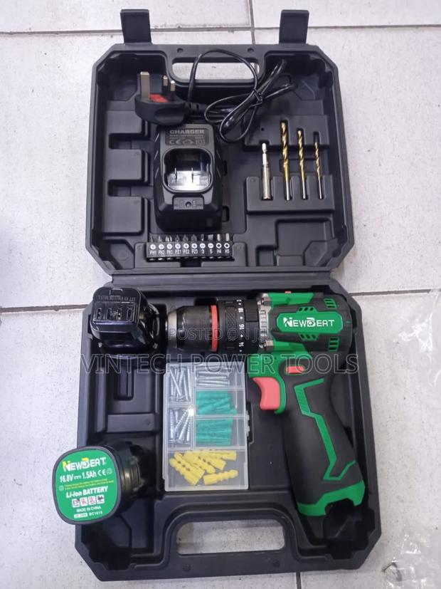 58 PCS Cordless Drill Set - main view