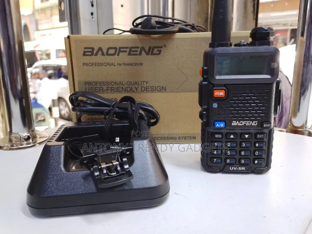 Baofeng Uv5r VHF/Uhf Two Way Radio 5–8km Range