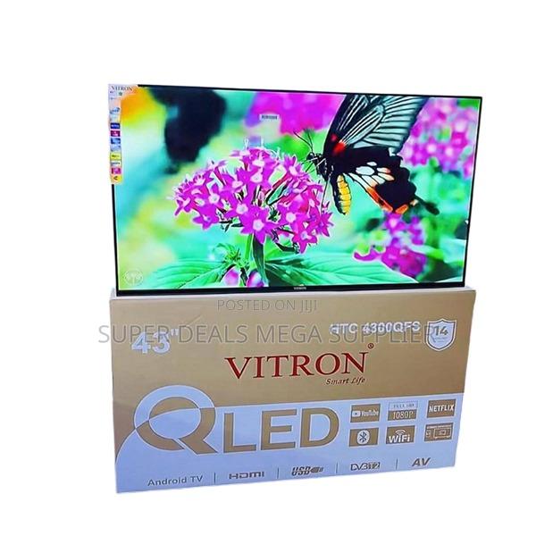 Modern Frameless Look Display Vitron 43 Inch Qled Smart Android Led Tv - thumbnail 2