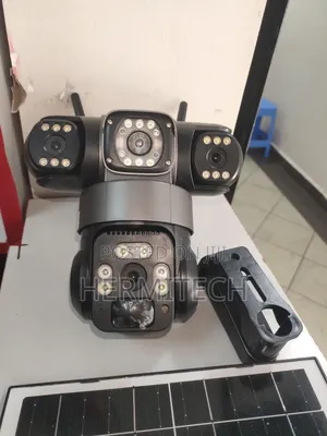 Tripple Lens 4g Solar PTZ CCTV Surveillance Cameras