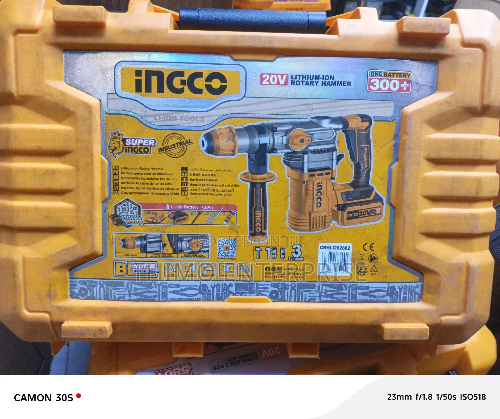 Cordless Hilt Drill