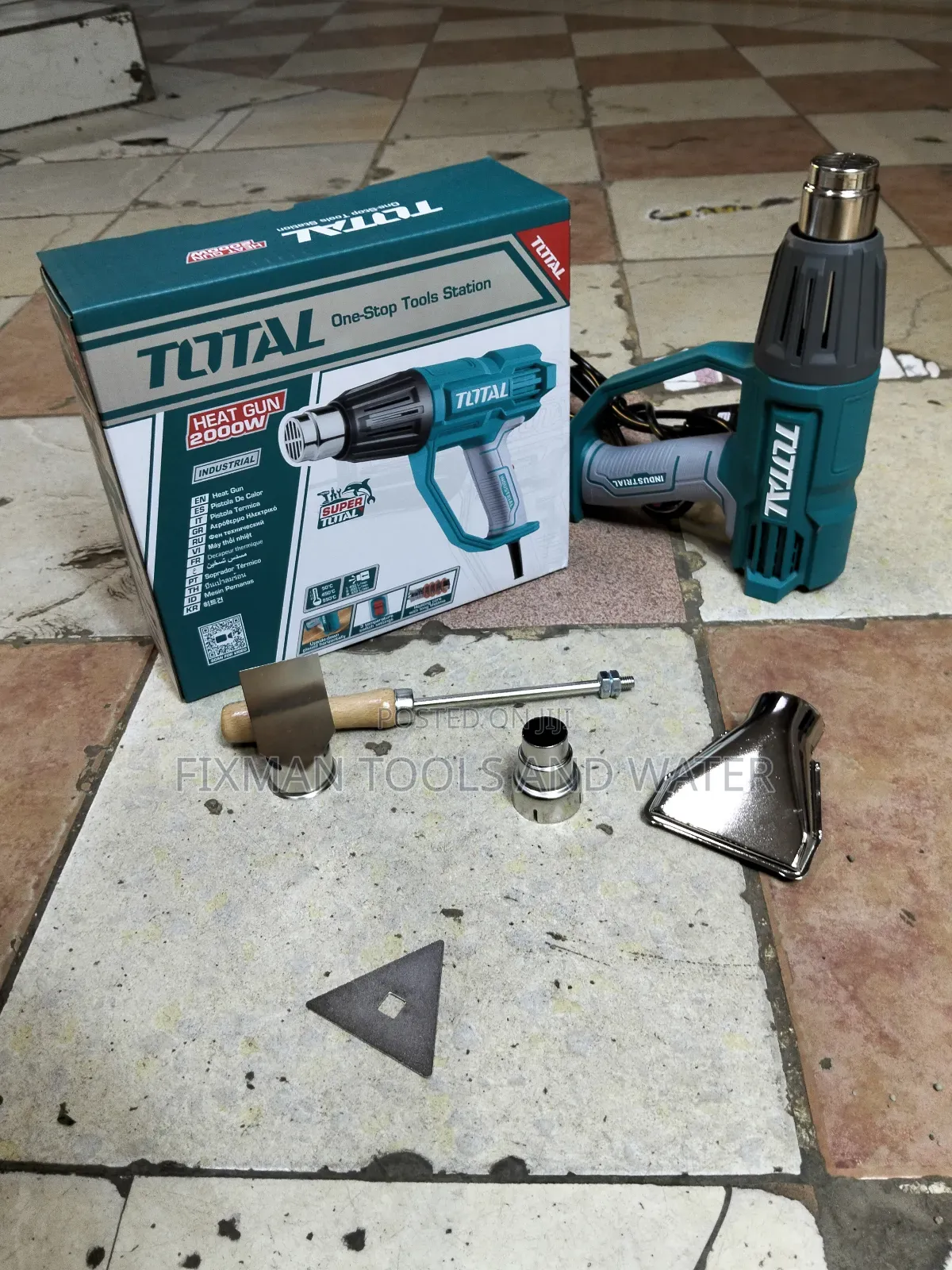 Canvas Tent Maker Total Heat Gun 2000 Watts