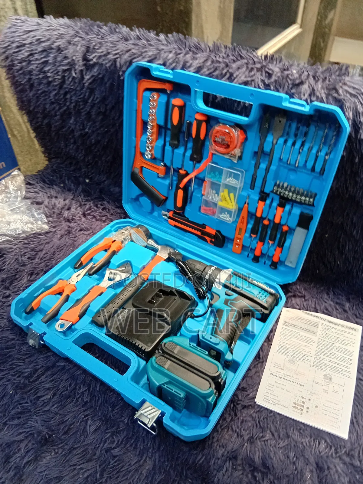 Cordless Drill Kit With Accessories