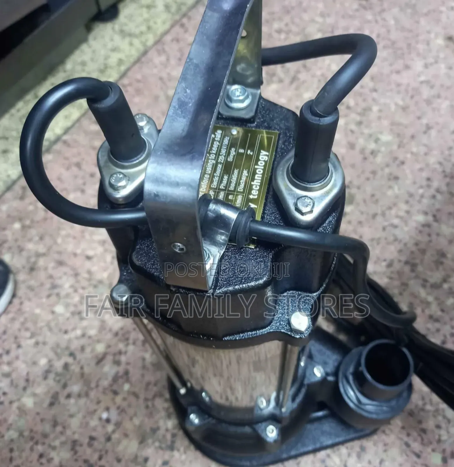 Heavy Duty 3hp Electric Submersible Sewage Pump